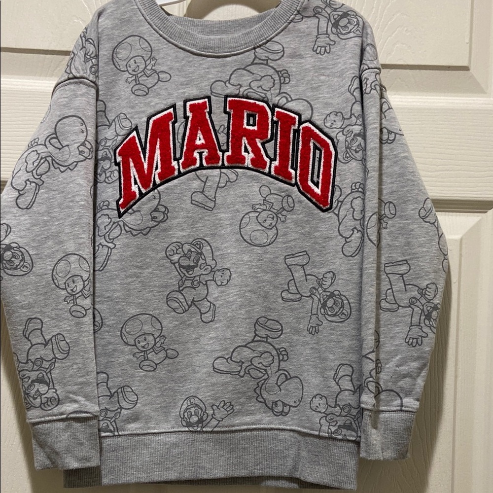 Carter's Gray Mario Kids Sweater